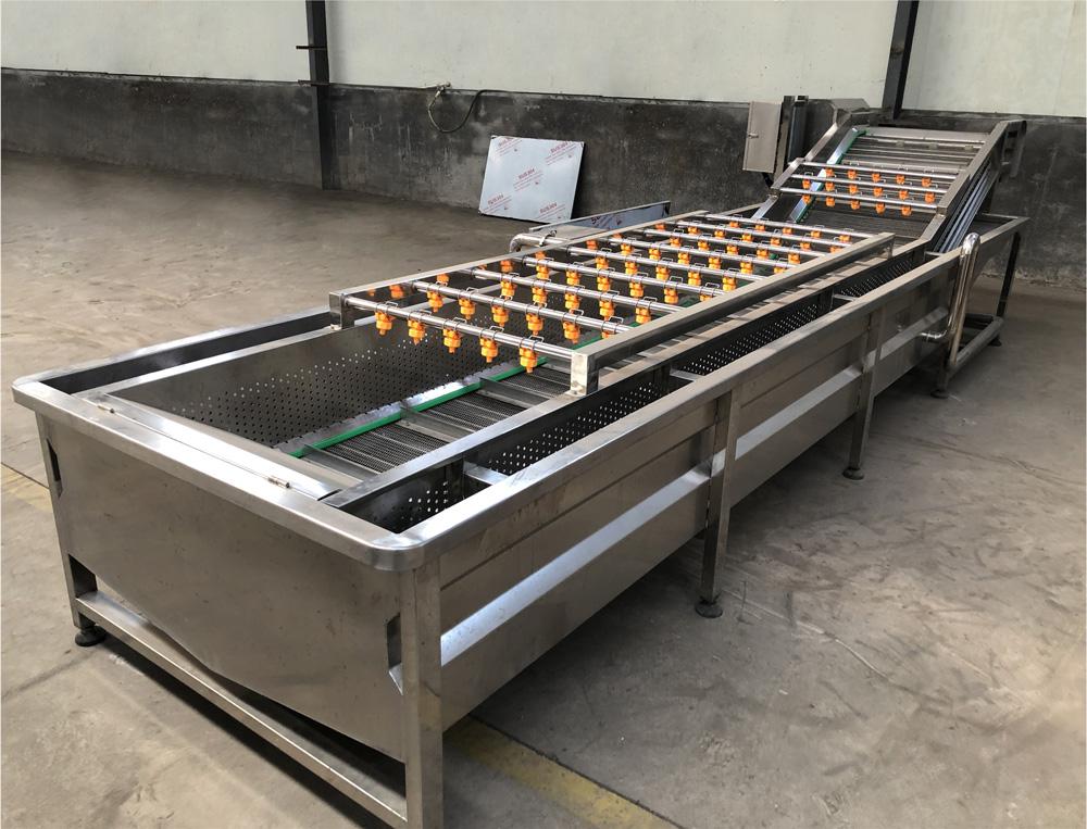 果蔬高壓噴淋氣泡清洗機(jī)